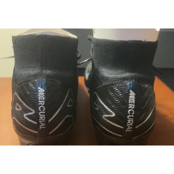 NWT Nike Zoom Mercurial Superfly 9 Pro FG Soccer Cleats Black DJ5598-040 Size 7 - Picture 2 of 10